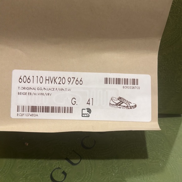 Gucci sneakers size 41 - Picture 4 of 4